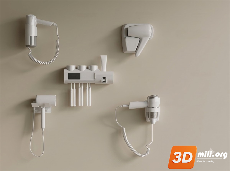 Bathroom accessories Skp Files